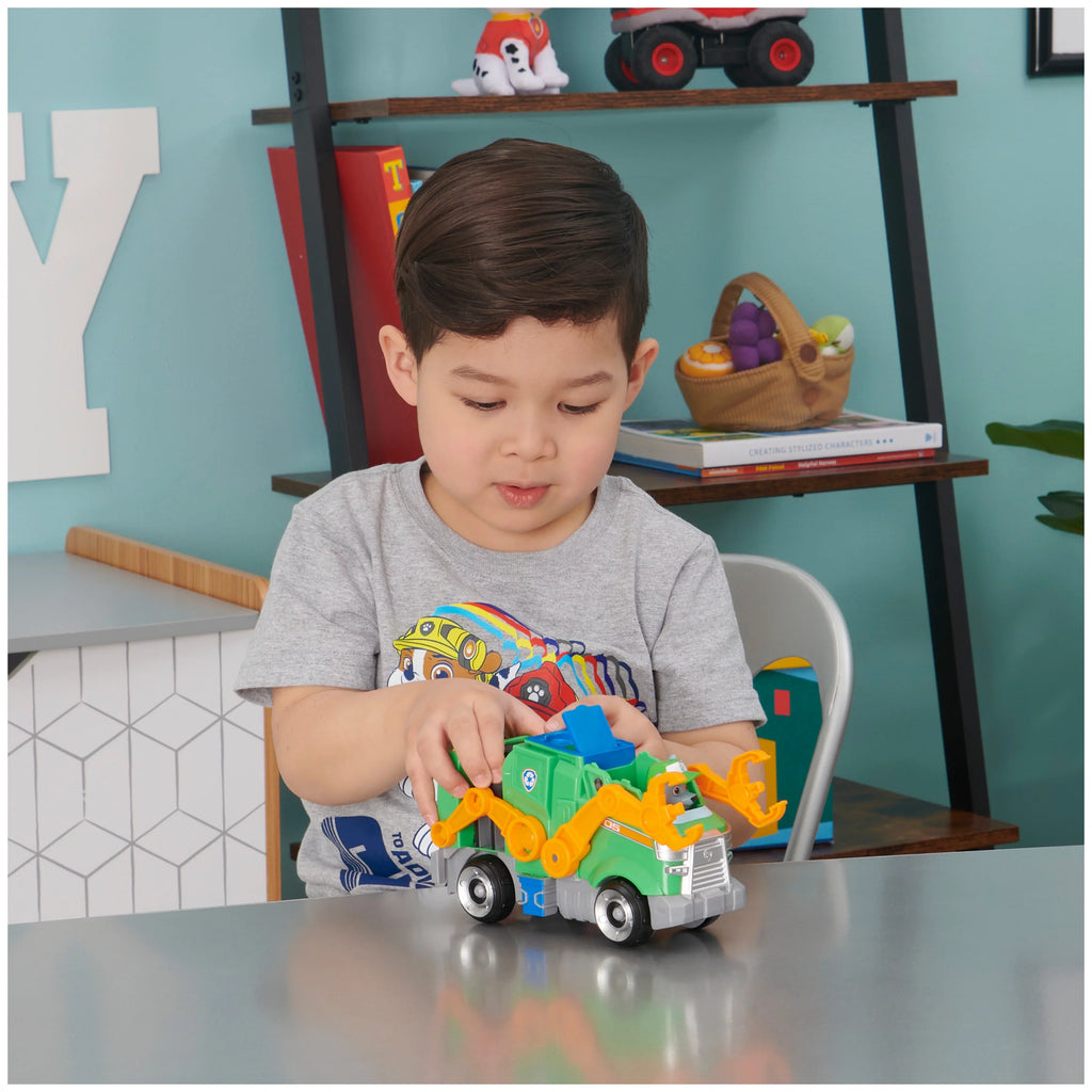 Vehicle Transforming Deluxe PAW Patrol, Movie Rocky