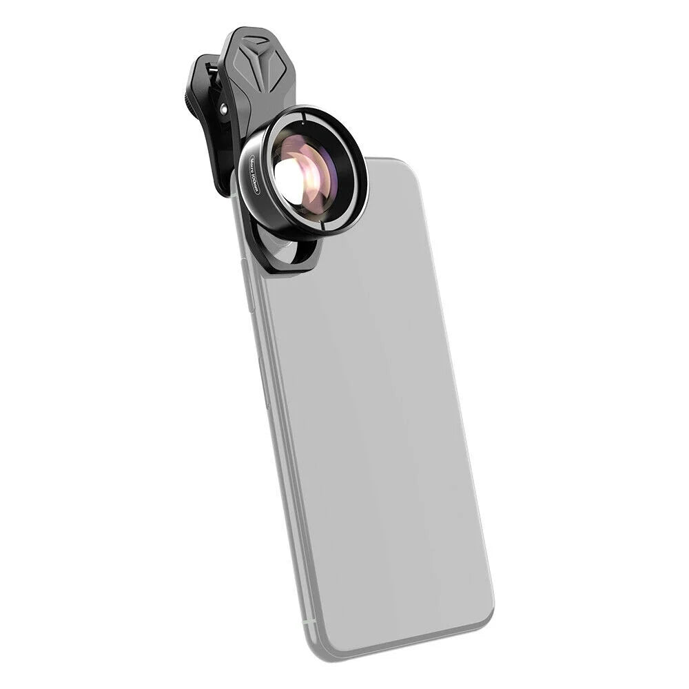 Detachable Alloy Camera Multi-Layer 4K Shooting Macro 40MM-70MM Clip Cellphone External Aluminum Lens Accessory Lens HD Distance Optical Coated