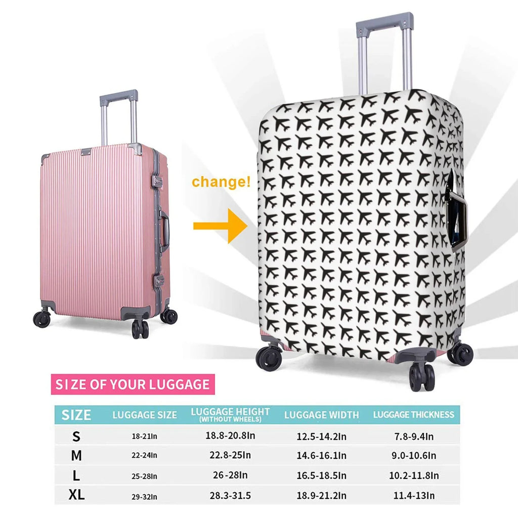 Airplane Cover Cover Luggage Protector-X-Large Suitcase Kll Suitcase