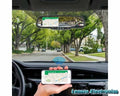 Bluetooth & RVM430WFDVRBTG w Rear Accelvision Mirror Phone Wifi DVR, by Mirroring Monitor View