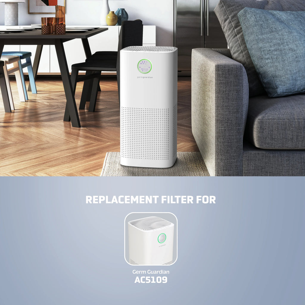 Pure Replacement for FLT5100 O HEPA AC5109W GermGuardian Filter True Filter