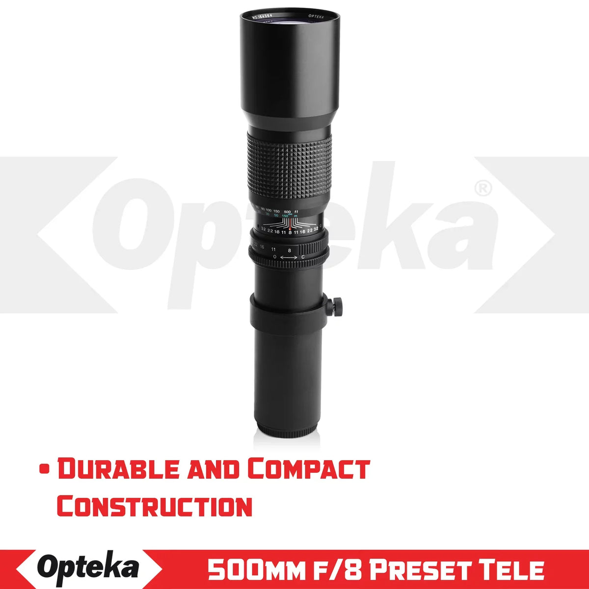 M2 for Lens Canon Telephoto M M6 M3 M100 Opteka M50 500mm f/8 EOS M5