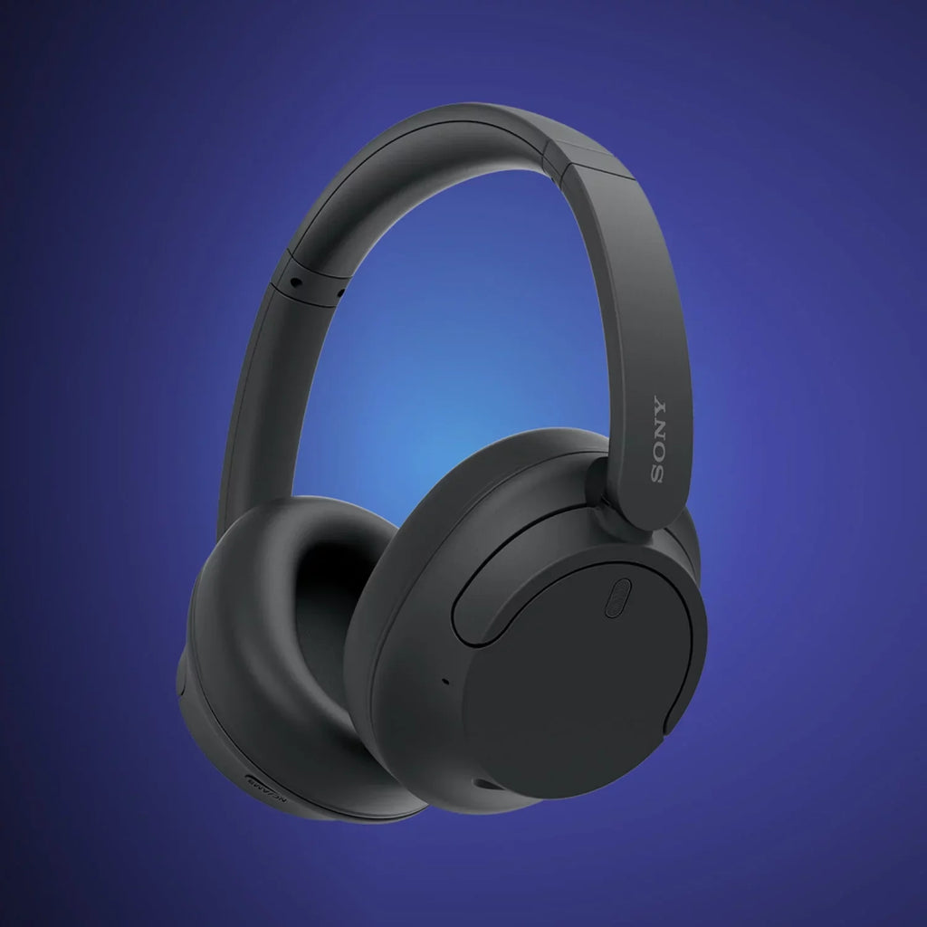 with Secure Tabletop Sony WH-CH720N Display Stand Bundle Hanger Black Gaming Wireless Headset Holder Headphone, Wood Noise / Cancelling Headphone