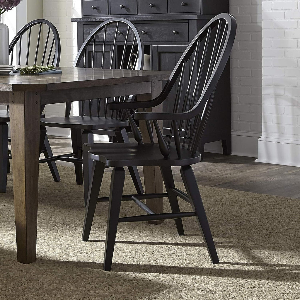 Black Chair, X Arm Back W25 H41, X D25 Windsor