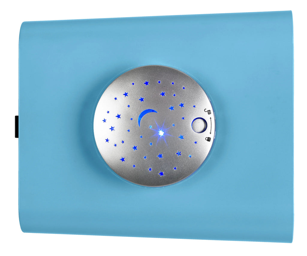 54 Light Sq. Filter, with Night ft., UV-C, HEPA Projector, Purifier AC4150BLCA GermGuardian Air
