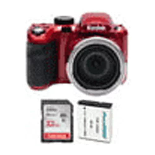 Battery with AZ425 Camera Card Astro PIXPRO (Red) Zoom Kodak 32GB and