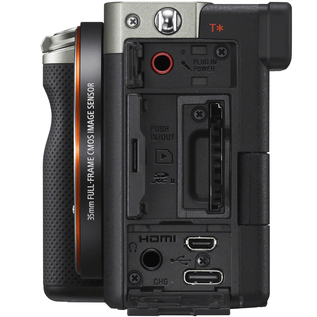 '+ Bundle ILCE7C/S a7C Case with Lens Alpha Extra Silver Body Gear Flash Filters Deco Interchangeable + + + Mirrorless Battery Accessories Full Only 7C and Frame 64GB Sony Card Kit + Camera Software