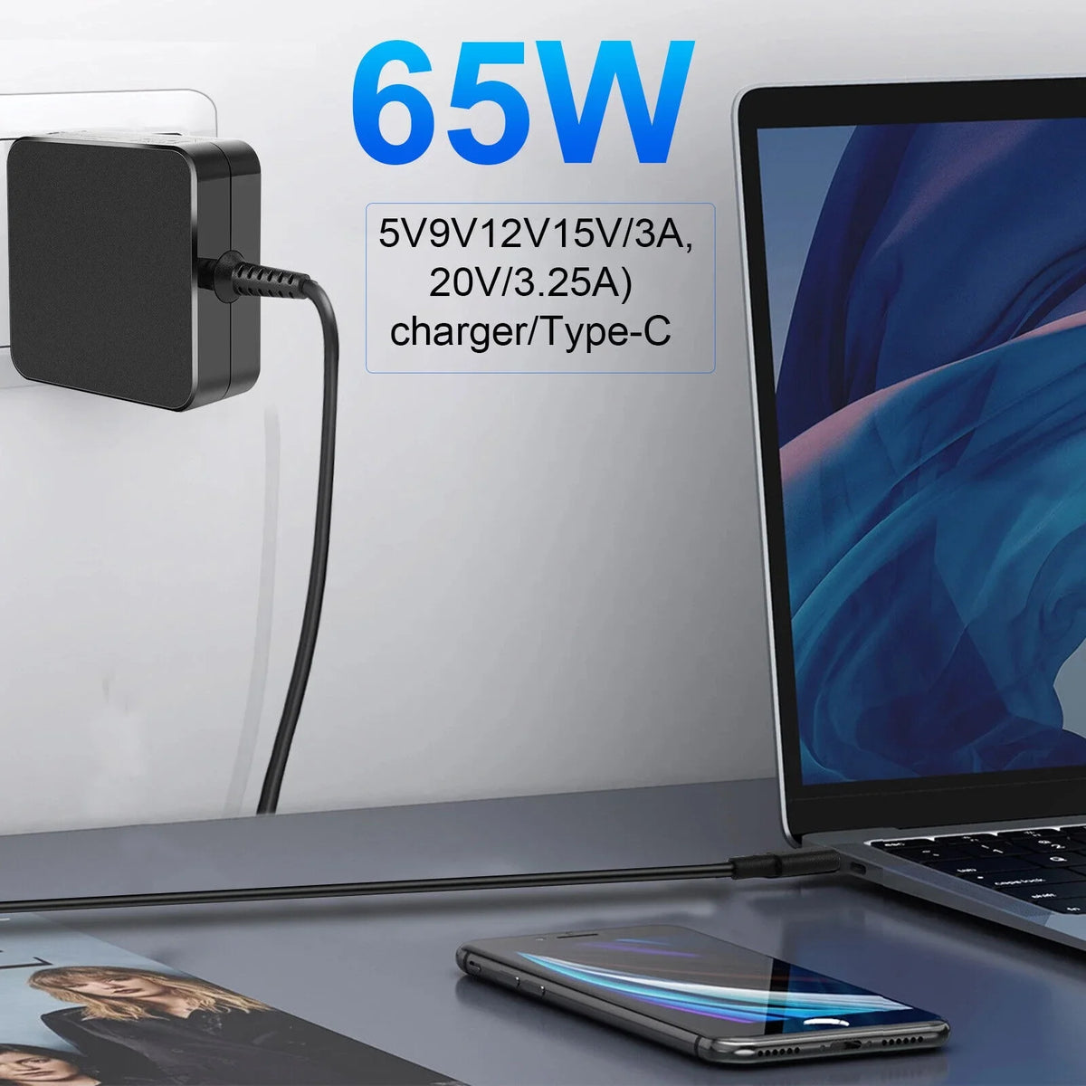 L30757-004 L30757-002 USB 65W Adapter L32392-001 Charger L32392-001 HP AC for C