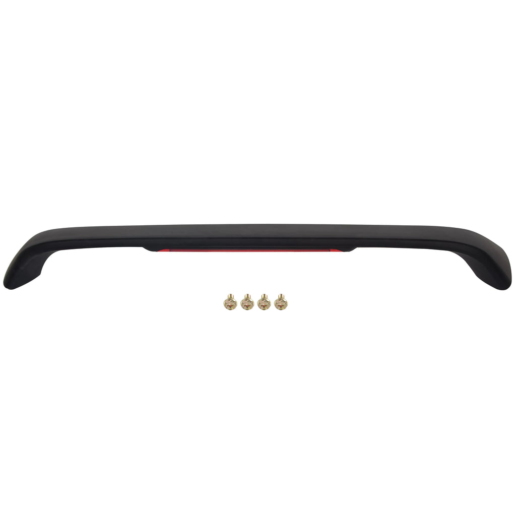 1999 Winglet Trunk Brake 1998 Lid Spoiler with Rear Kojem 2DR 1996 2000 Light Matte Black Honda T-R 1997 LED for Civic Wing Lamp Style