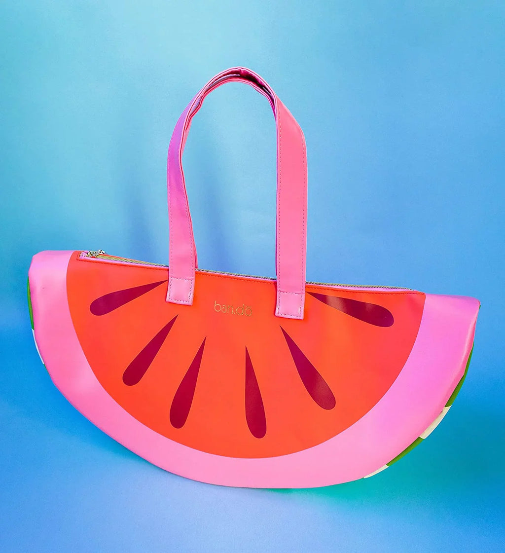 Beach Cooler Straps, ban.do Super Cute Portable for Watermelon Picnics Sided 2.0 Cooler Chill Shoulder or Days, Bag Bag, Insulated Cooler, Soft with