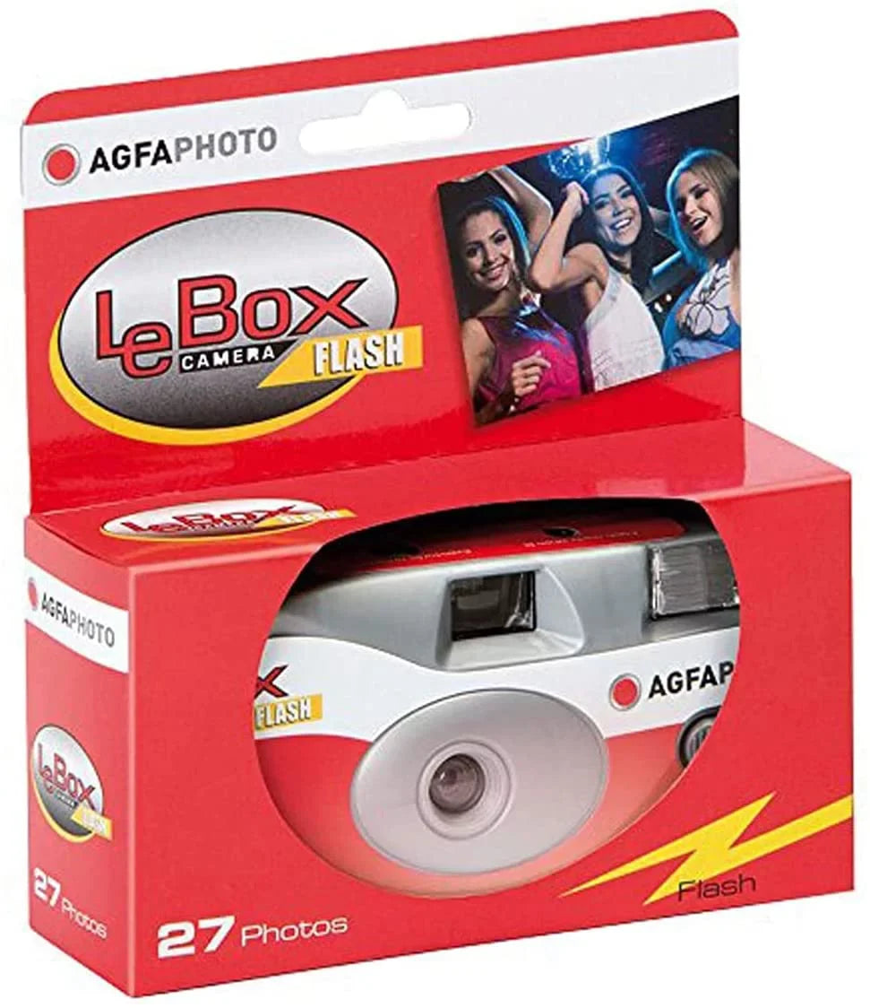 10-Pack 35mm 400 27 LeBox 601020 Agfa Camera Camera Flash Disposable Film