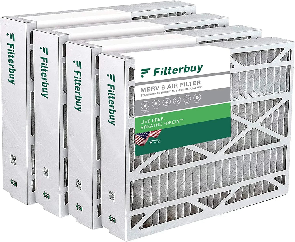 Air Night, for HVAC Furnace (4-Pack) Payne 8 20x23x5 Bryant, Filters AC BDP, Day and Pleated Carrier, MERV & Filterbuy