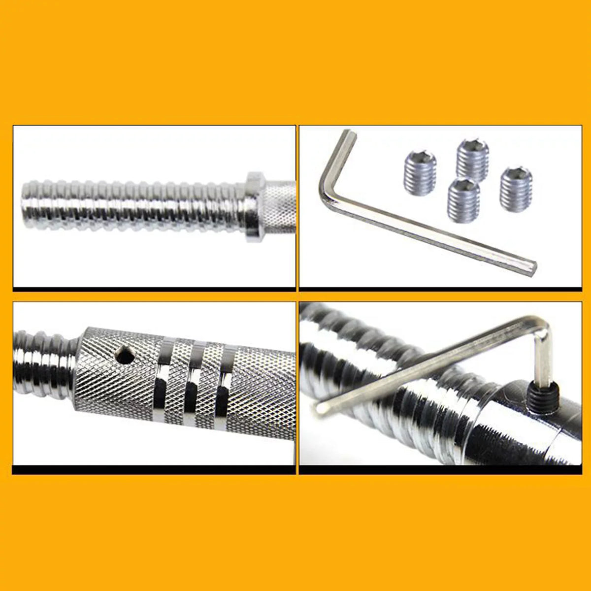 Rod 25~28mm Extension for Joiner Extender 40cm Coupler Pole Dumbbell Bar