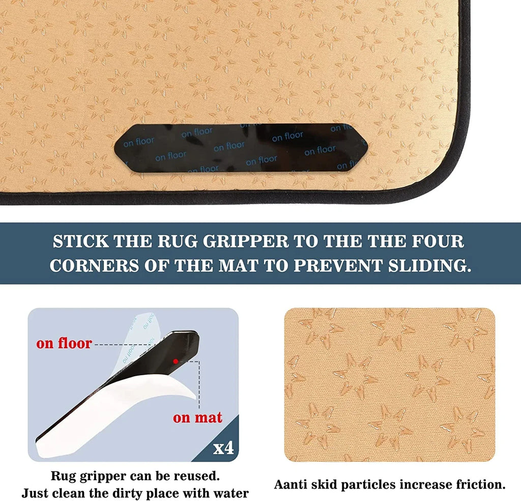 Kitchen Rug Plaid Kitchen White Mat Mat Washable Comfort for Anti-Fatigue Red Washroom 20 Floor Waterproof Kitchen Bedroom Slip 39 Non and Rug Bestwell inch x Sink