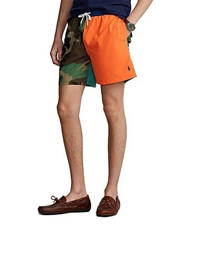 Ralph Polo Men's Trunk Classic Traveler X-Large Green Size Swim Lauren