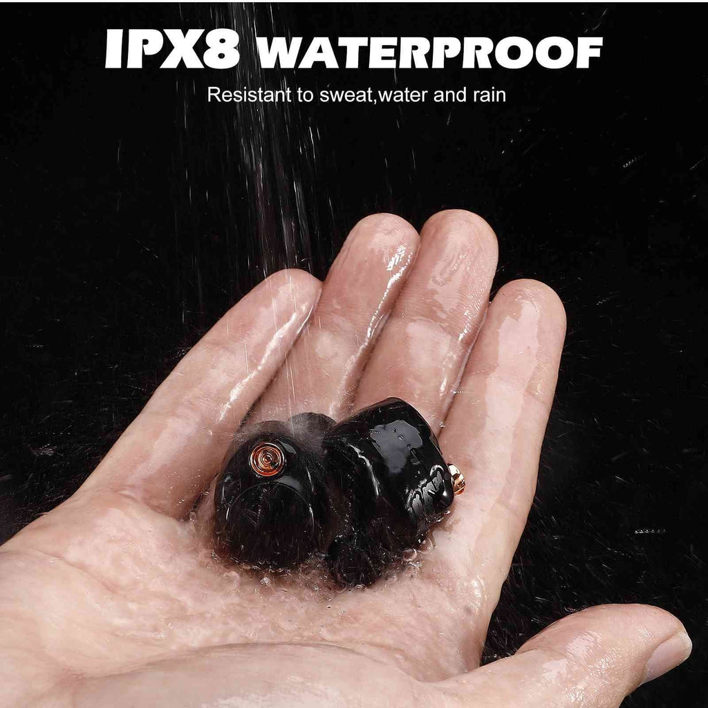 '+ Bass Note Resistance, IPX5 with Connection, K10 Bluetooth Wireless 5.2 Water Connect, Charging Dual Black, Bluetooth Boost True UrbanX Earbuds Balanced, Lenovo Case, Compatible