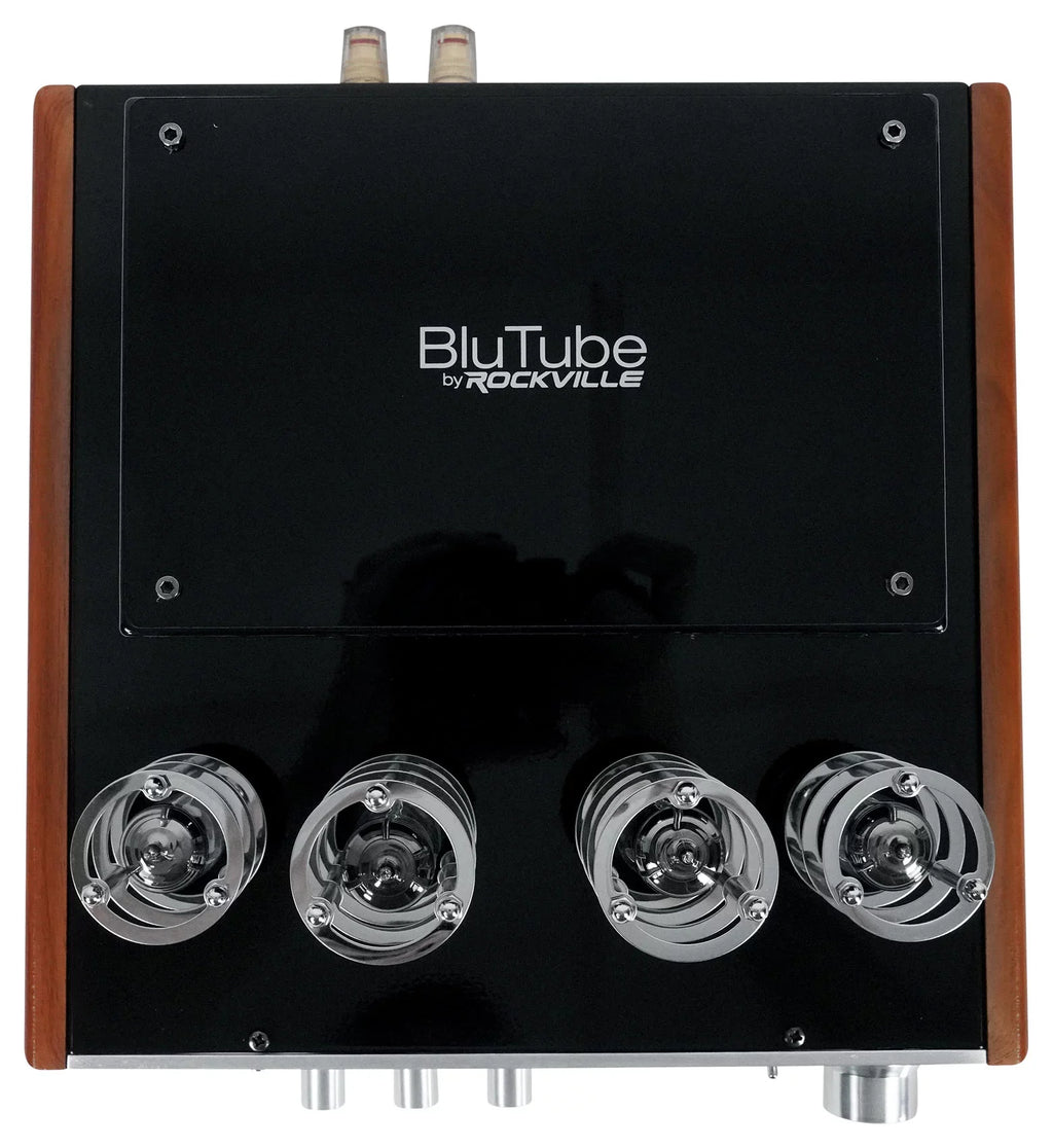 Bluetooth Rockville Tube WD Receiver Amplifier/Home Tower (2) + Speakers BluTube