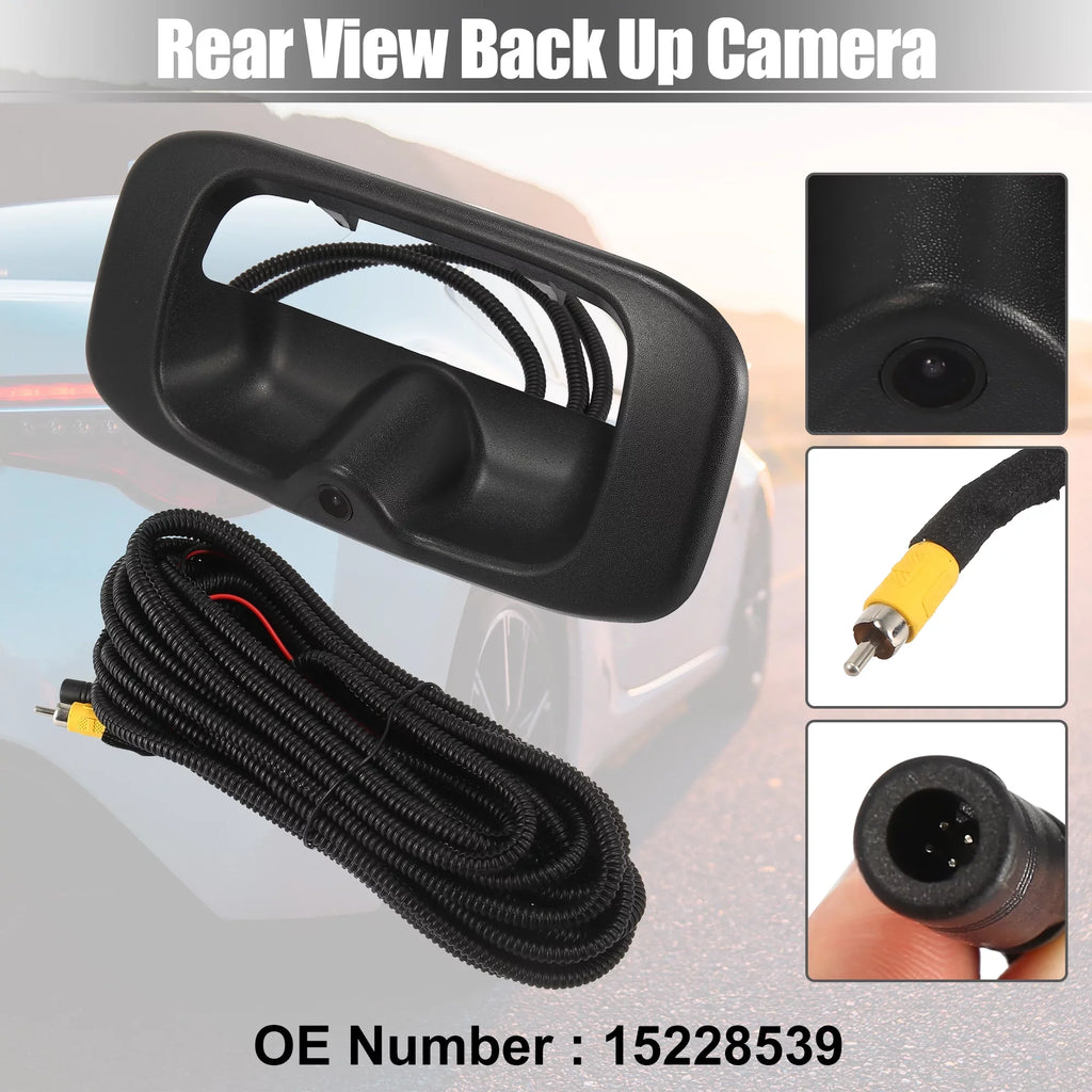 Latch Up View Buick Set for Camera Liftgate Rear for Rear 15228539 with GM Chevy Car for Camera Back Handle