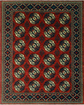 9'10" Maysa 8'3" Rug, Aria x Red/Blue