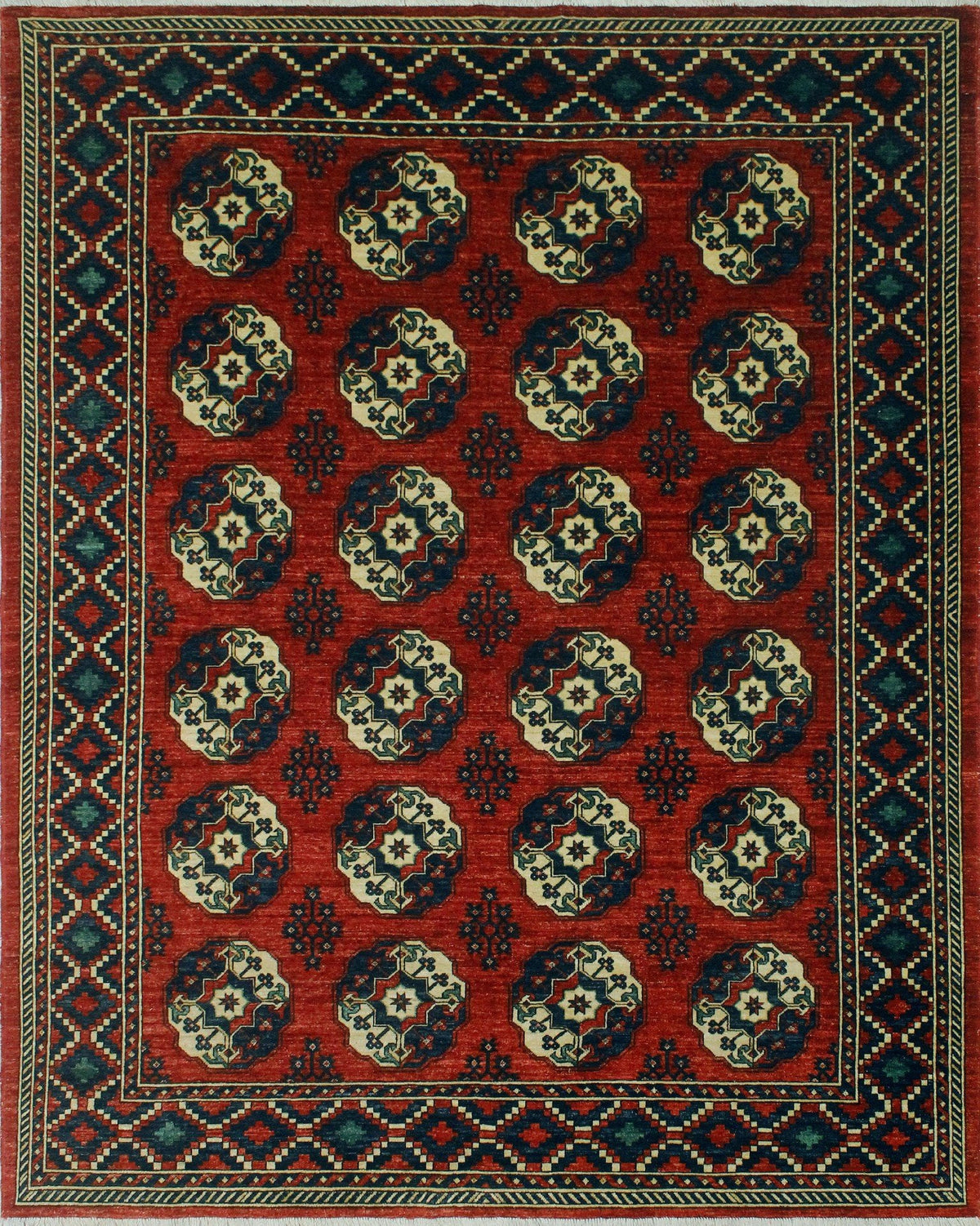 9'10" Maysa 8'3" Rug, Aria x Red/Blue