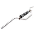7/8" T-10 Handlebar Tusk Mini Aluminum CR3 Bend SX For LEM Silver 1997