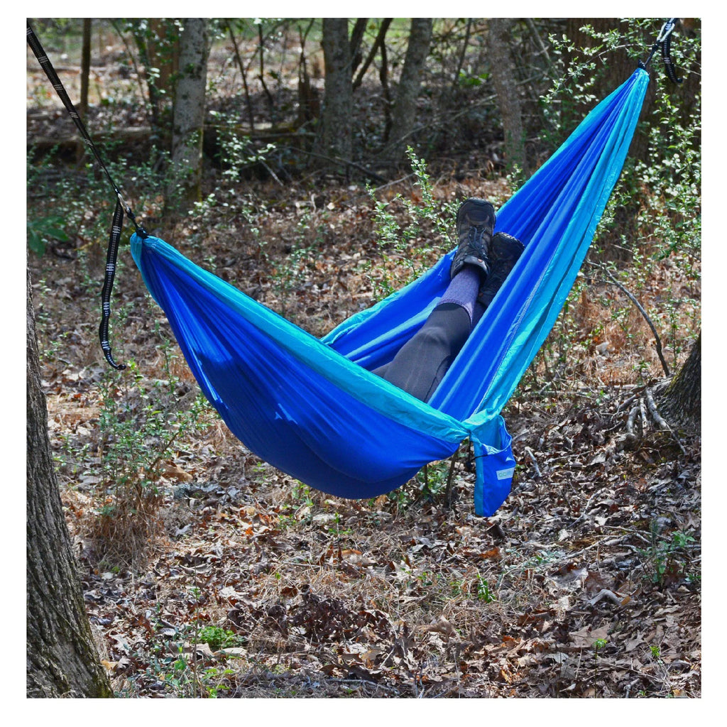 Traveler Blue Polyester Collection Hamptons 118" Hammock The Camping