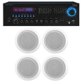 Bluetooth Receiver+4) Pro Theater RX55URIBT Speakers Home 6.5" Technical Ceiling