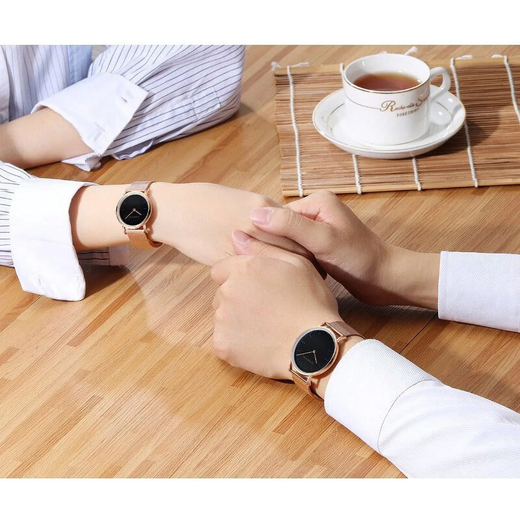 Quartz thin Watch gold Rose Woman Ultra Ladies Watch Luxury Elegant Top Dress Lover CHENXI Brand Fashion Waterproof Watches Men