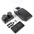 Armrest Versa 2007-2011 Console OUKANING Parts Leather Automotive Box For Nissan Body Black Storage Rotatable Tiida Latio Center Automotive
