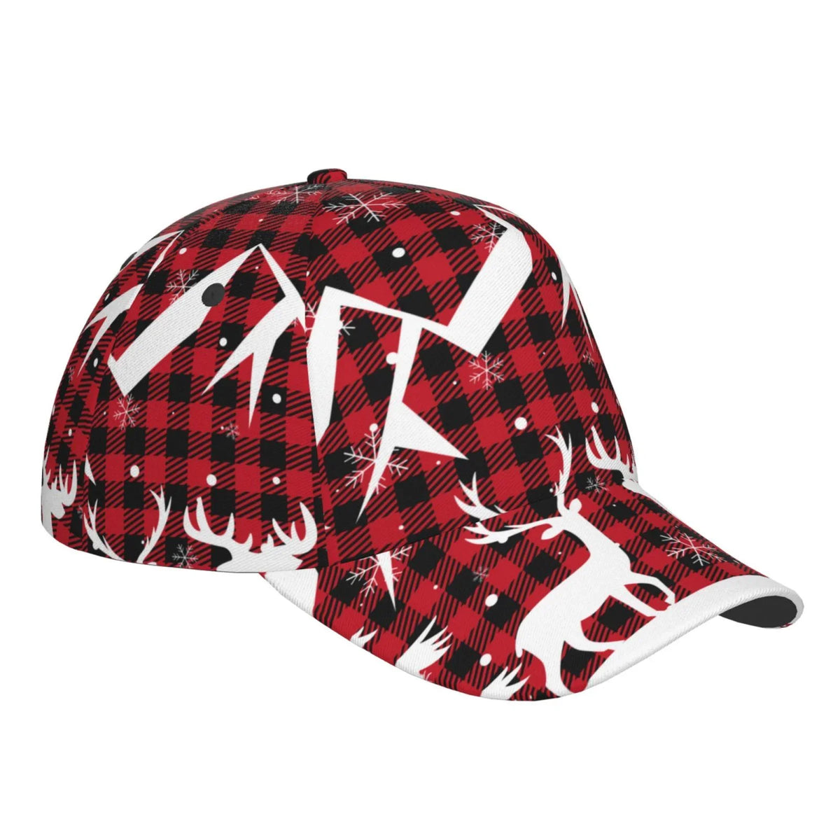 Hat(Christmas Seasons Size Balery Workouts Buffalo All Adjustable Dad Running for Plaid) Outdoor Baseball Activities and Cap