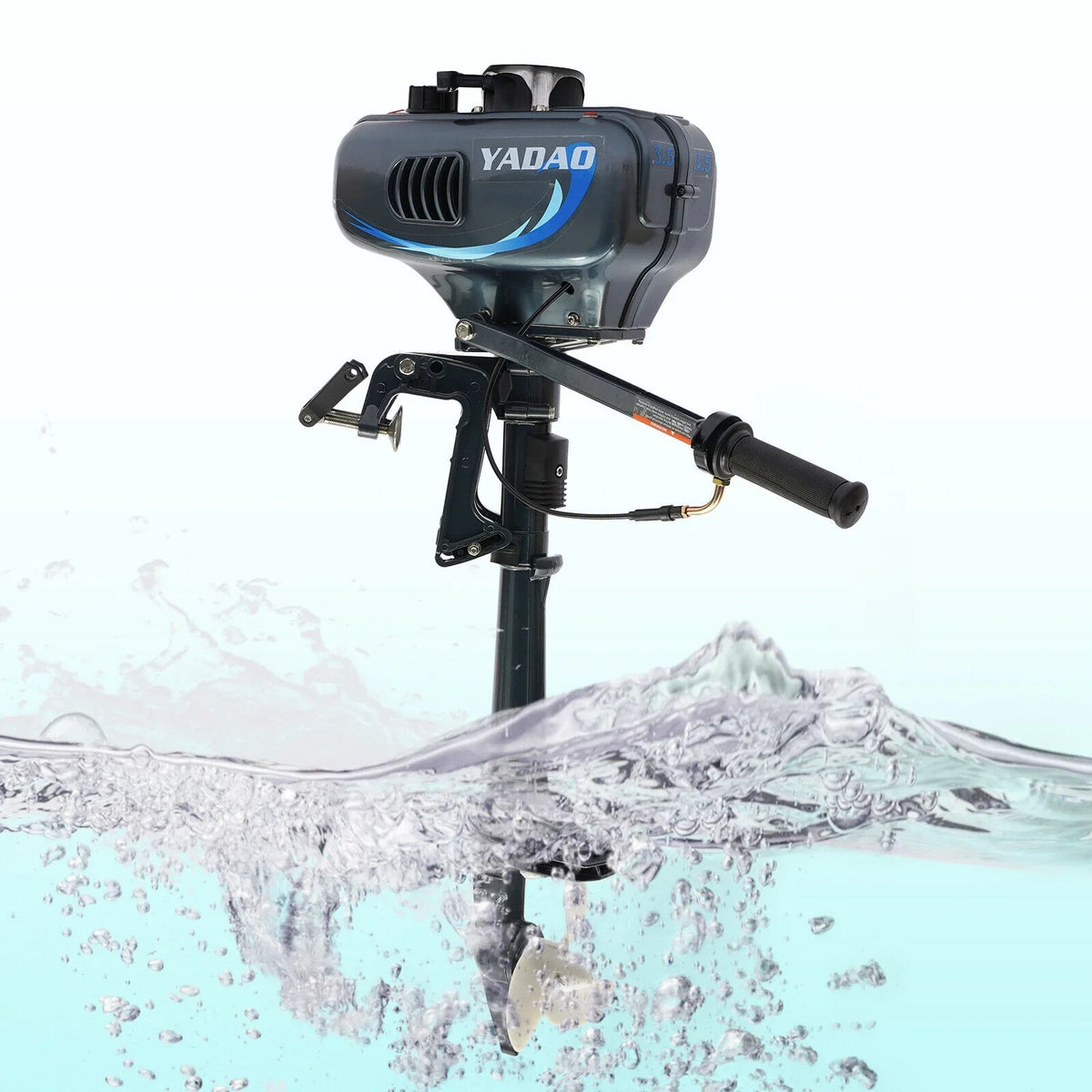 Engine HP 2-Stroke with Boat Motor Boat Engine Water System Fishing Outboard 3.5 Cooling