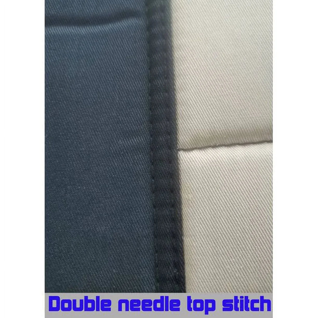 '- Jeep Two Tan Tone Front&Rear Wrangler Full Seat LJ and Set 2003-2006 Covers:Black with Compatible T233-Designcovers