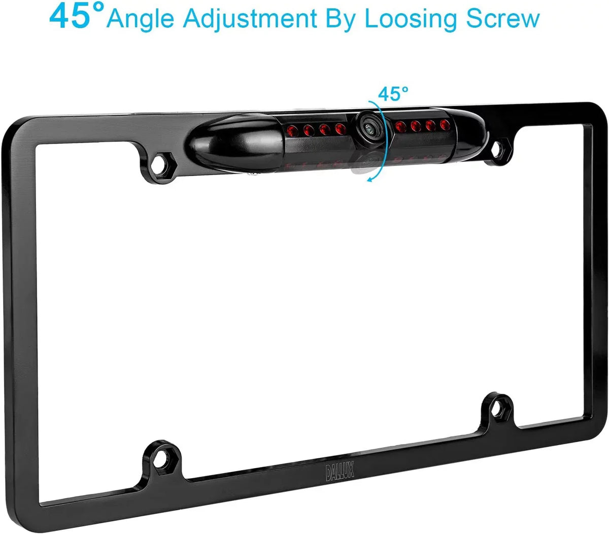 Plate ALPINE INEW970HD Backup Frame for Rearview INE-W970HD Absolute Camera Black License