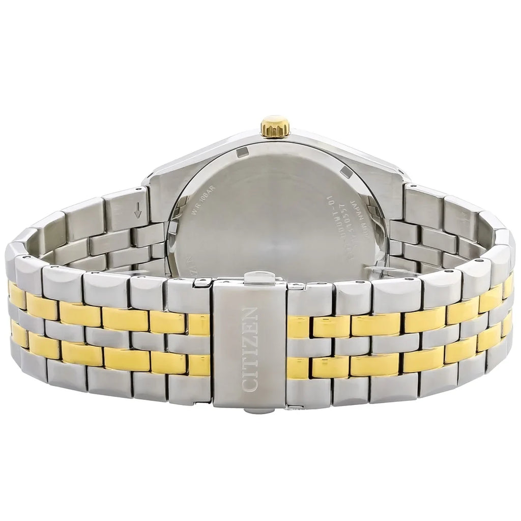 White Corso Two-tone BM7334-58B Dial Watch Citizen Men's