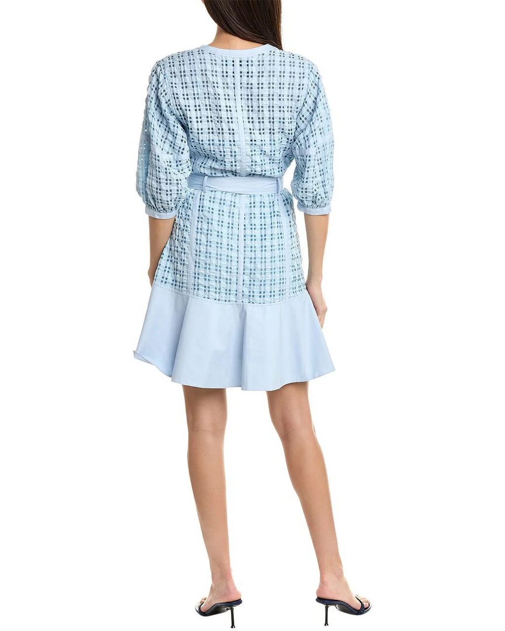 Check womens Lim 3.1 Blue Taffeta 4, Dress, Phillip