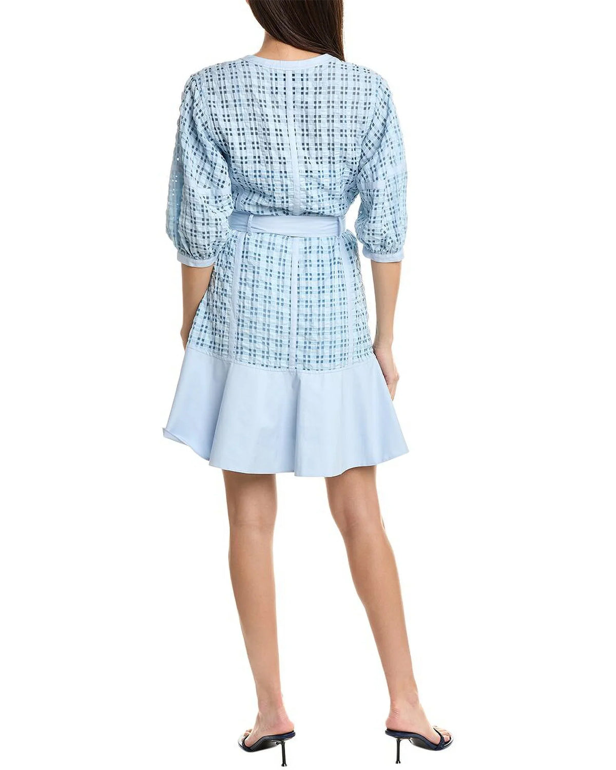 Check womens Lim 3.1 Blue Taffeta 4, Dress, Phillip
