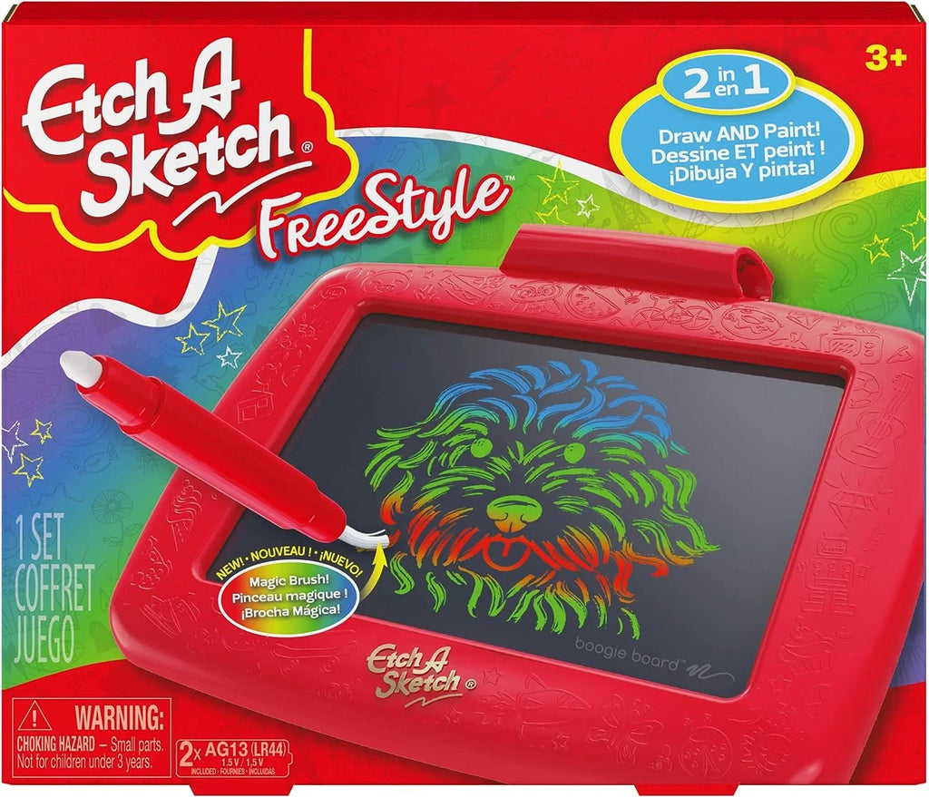 Stylus Screen, Etch Magic Kids A 3 Paintbrush, and with 2-in-1 Drawing for Pen Sketch and Tablet Ages up Toys Freestyle,