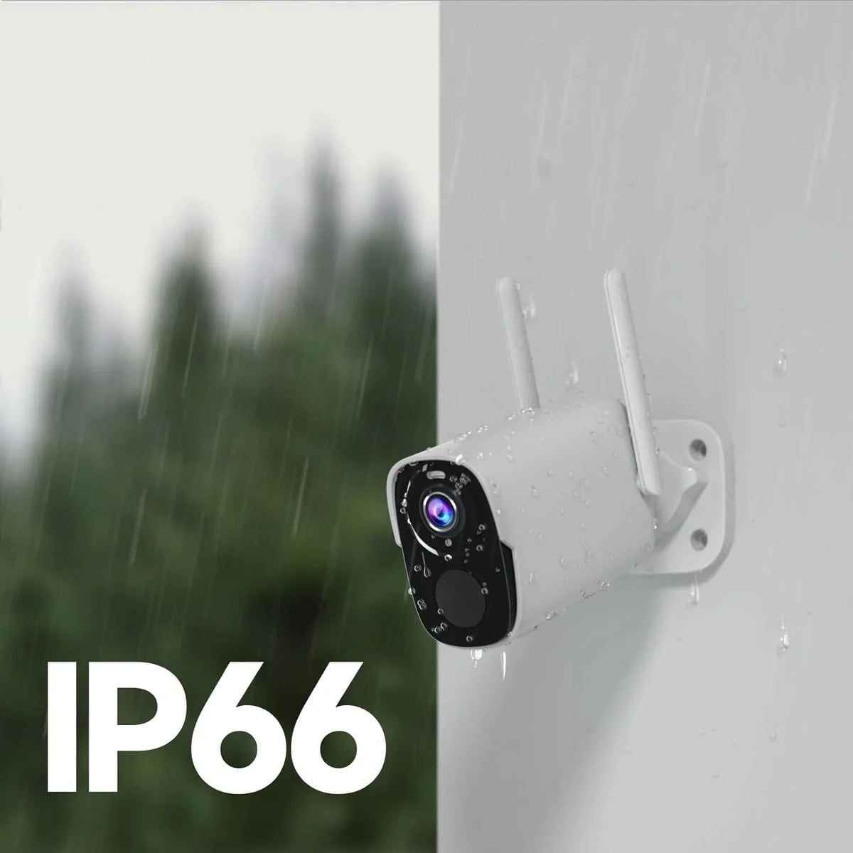 Cameras Security, Wireless Motion 2-Way (up Outdoor Vision to with QHD WiFi 256G) Siren Color Detection Alarm Security Wireless Camera Home Spotlight - Audio, AI 2K Night 4Pack Cloud/SD Cameras for