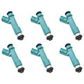 Tacoma Injectors 2005 FJ for 4.0L Set 12 Tundra 2007-2009 23209-39075 4Runner 23250-31060 Fuel Of 6pcs Holes Nozzles 4.0L 2003-2009 FJ787 Cruiser Replacement 4.0L Set