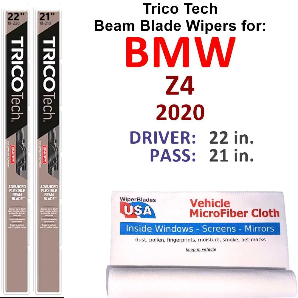 BMW 2020 Wipers Blade 2) (Set Beam of Z4