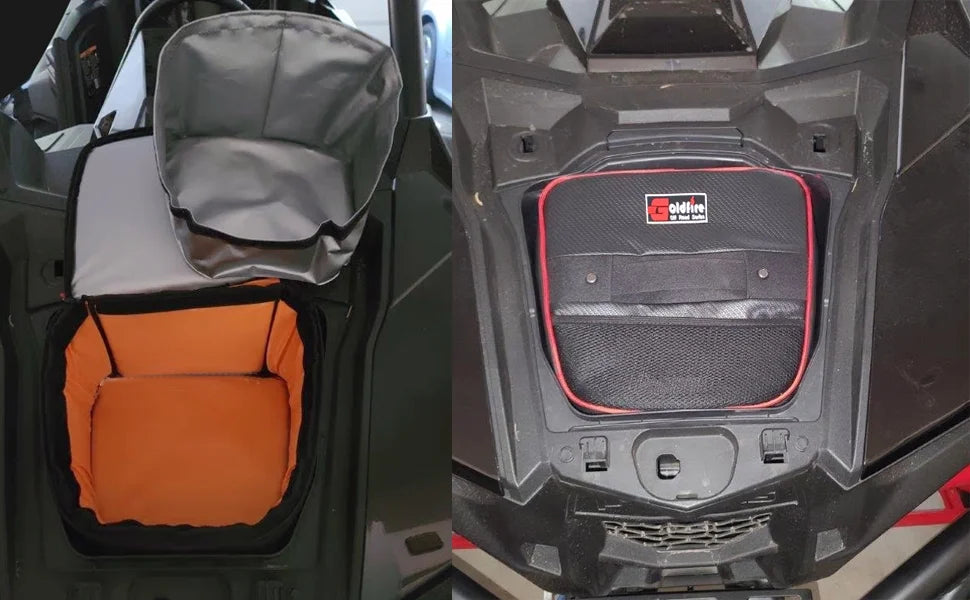 Accessories Cooler Waterproof Underhood Storage RZR Storage Bag Organizers UTV Bag for 2018+ RS1 Polaris RZR Tool Fit RS1
