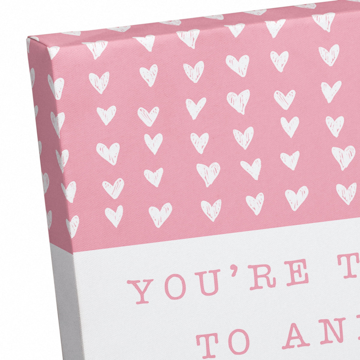 Pink Annoy x 14 Creative One 11 Products Forever Canvas Wall Art