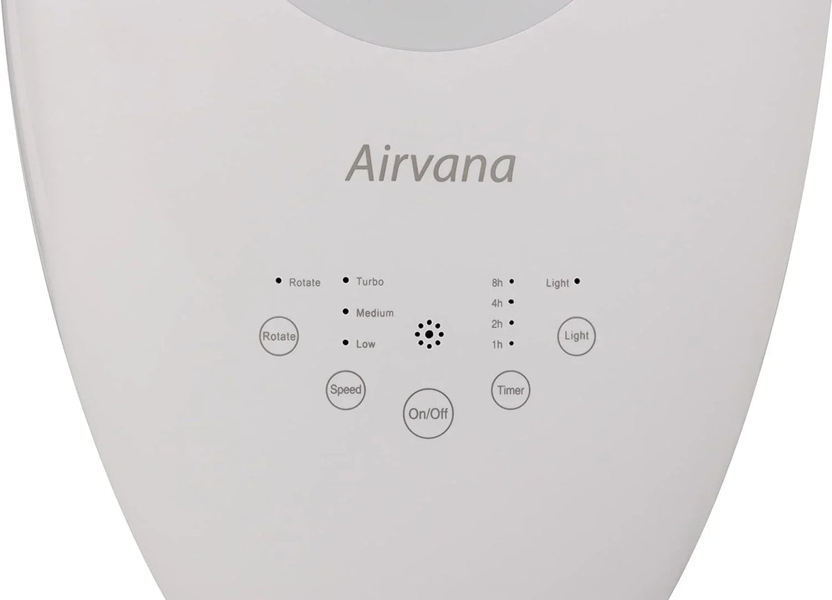 With Pearl White Bladeless AV1700FAN, Fan And Filter