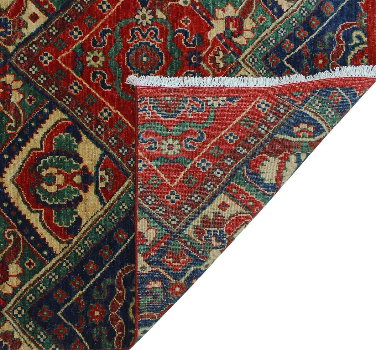 x 9'10" Aria Rug, Reggie 7'11" Red/Blue