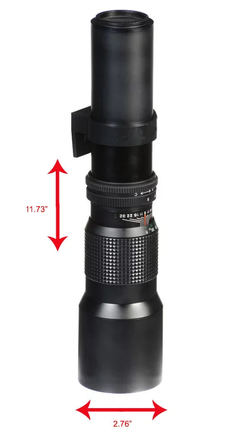 Lens EOS Manual Power Canon High 1000mm Focus 7D