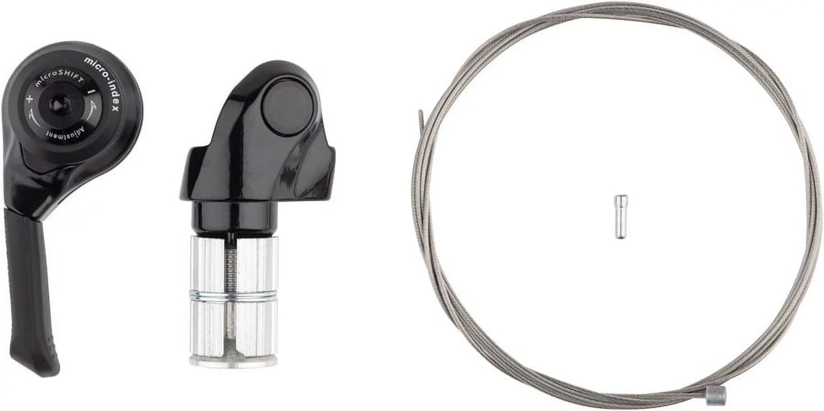 Pull Doubles For Mountain Left Shimano microSHIFT Shifter Bar End and - Triples