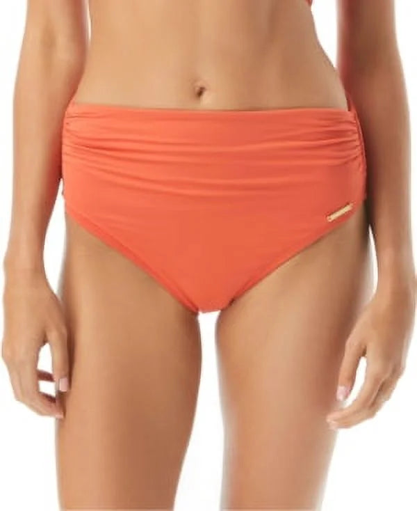 Camuto Bottom, PERSIMMON US High-Waisted Small Vince Bikini Swim