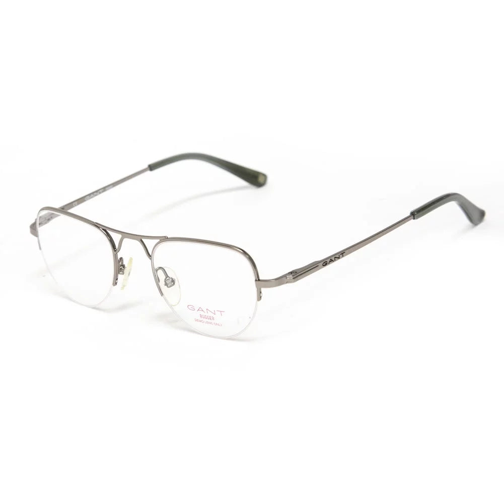 Gunmetal Satin Saddle 44mm Gant Bridge Eyeglass Gerard Frames