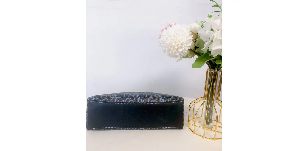 CF343 Coach Coach Madi IN Crossbody Print Monogram Navy With