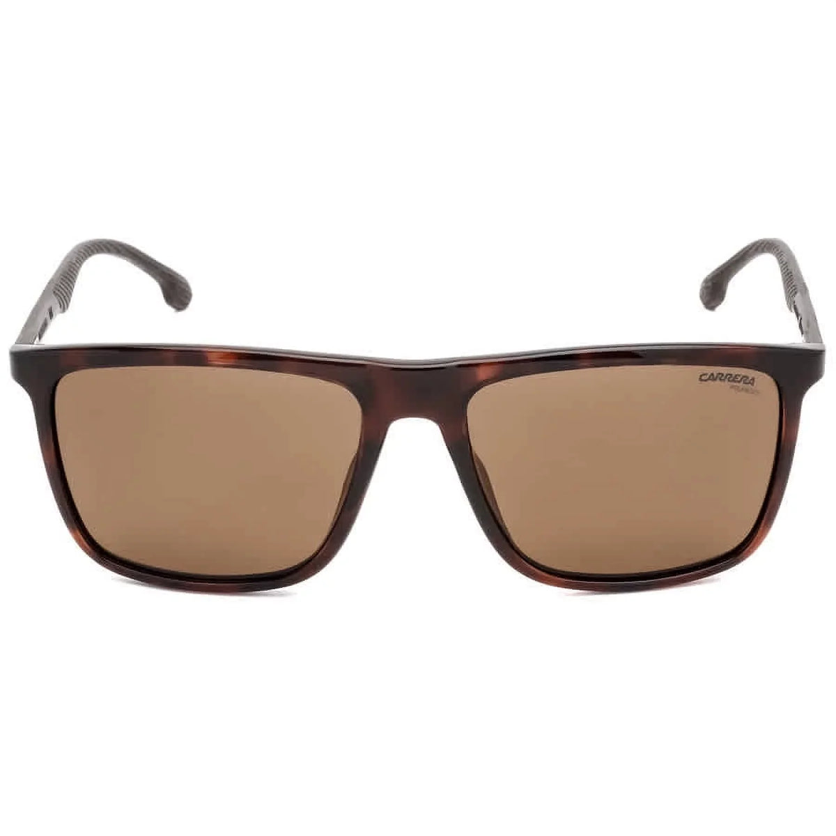 CARRERA Men's Rectangular Polarized Carrera 0086/SP Sunglasses Bronze 57 8032/S